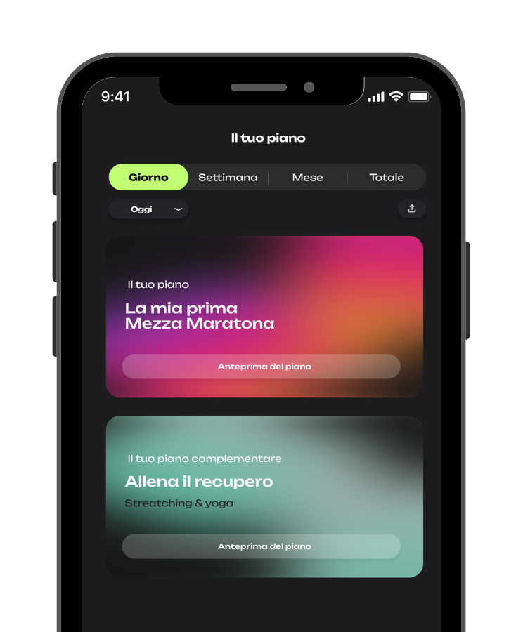 Allenamento su misura